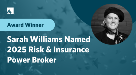 Sarah-Williams-Named-2025-Risk-Insurance-Power-Broker