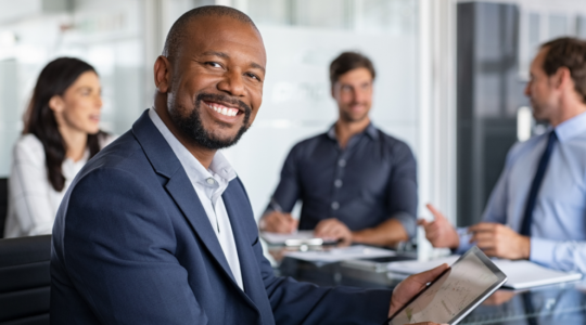 Successful mergers and acquisitions deal team 1100x550