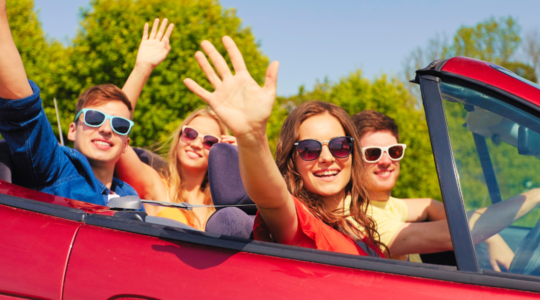 young-adults-driving-car